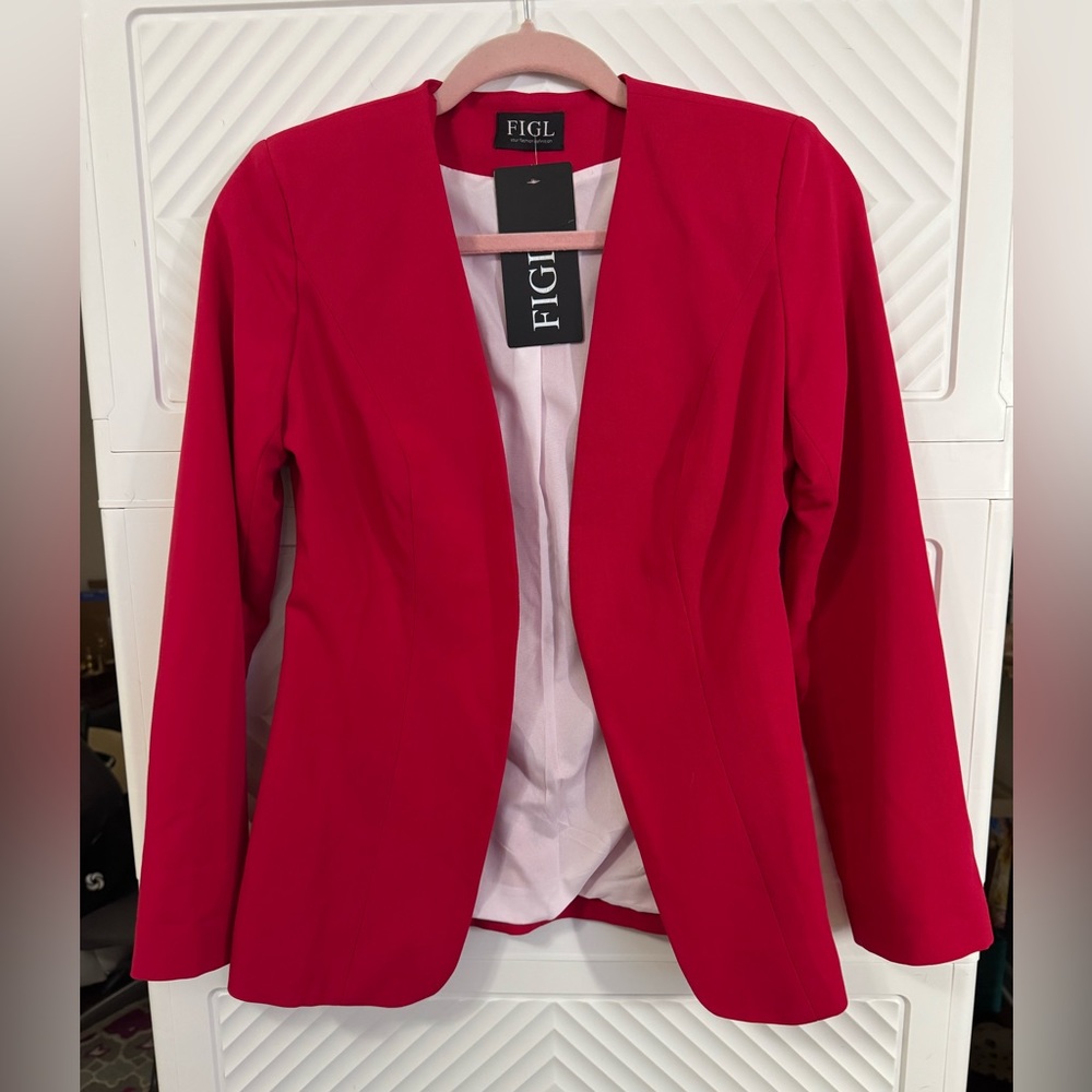 Women's Red Blazer